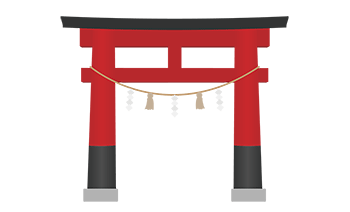 鳥居をくぐる時は真ん中を避けて通るのが作法 鳥居の真ん中は正中(といって神様の通る道